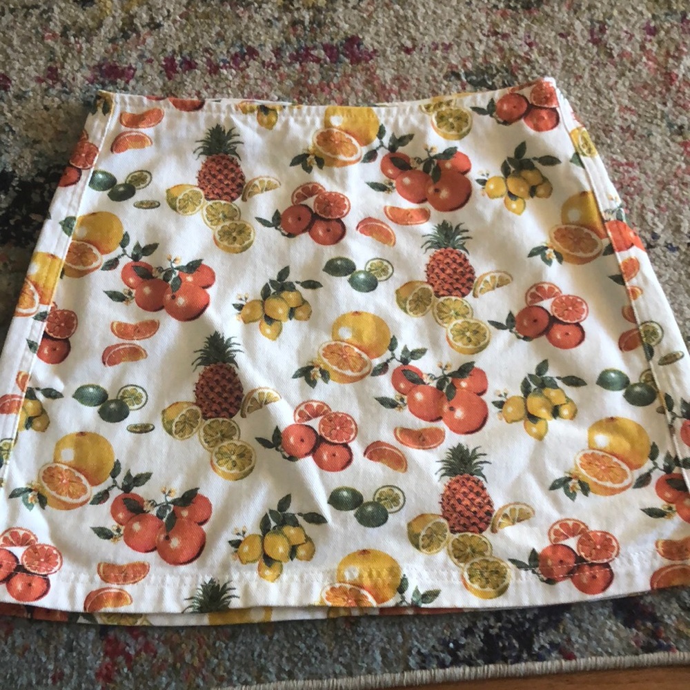 Bdg Urbana’s outfitter fruit mini skirt